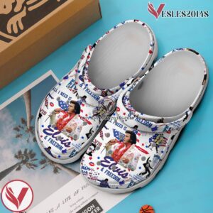 Premium Elvis Presley Music Crocs Crocband Clogs Shoes, Unique Gifts For Fans Style 2 - Vesles2014S 3