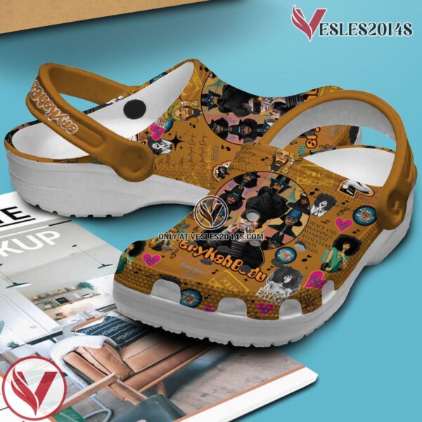 Premium Erykah Badu Music Crocs Crocband Clogs Shoes, Unique Gifts For Fans Style 1 - Vesles2014S 2