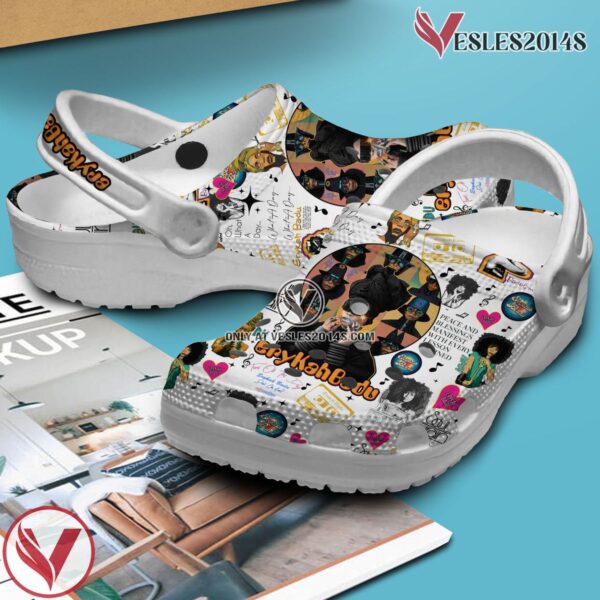 Premium Erykah Badu Music Crocs Crocband Clogs Shoes, Unique Gifts For Fans Style 2 - Vesles2014S 2