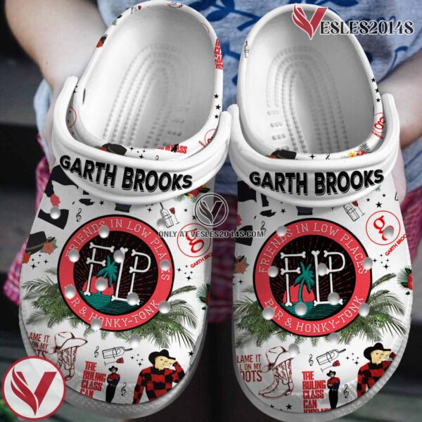 Premium Garth Brooks Music Crocs Crocband Clogs Shoes, Unique Gifts For Fans Style 1 - Vesles2014S 2