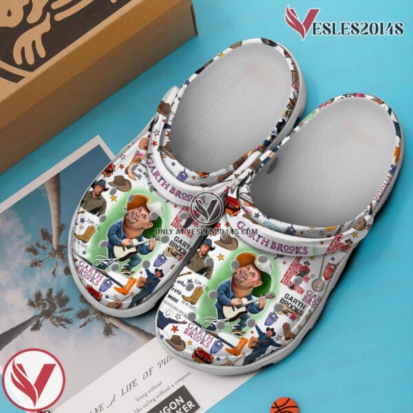Premium Garth Brooks Music Crocs Crocband Clogs Shoes, Unique Gifts For Fans Style 3 - Vesles2014S 3