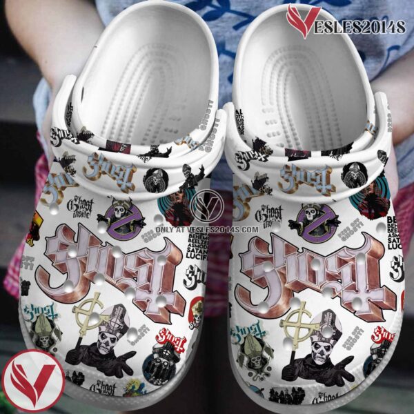 Premium Ghost Music Crocs Crocband Clogs Shoes, Unique Gifts For Fans - Vesles2014S 2