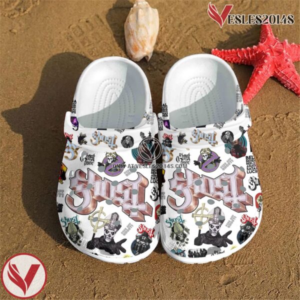 Premium Ghost Music Crocs Crocband Clogs Shoes, Unique Gifts For Fans - Vesles2014S