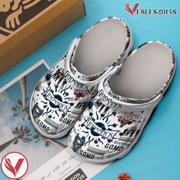Premium Godsmack Music Crocs Crocband Clogs Shoes, Unique Gifts For Fans - Vesles2014S 2