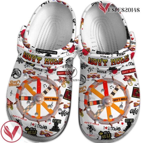 Premium Gov’t Mule Music Crocs Crocband Clogs Shoes, Unique Gifts For Fans - Vesles2014S 2