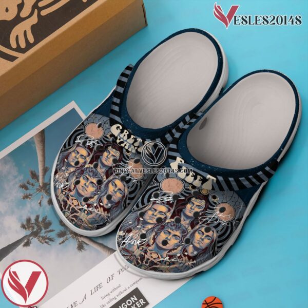 Premium Greta Van Fleet Music Crocs Crocband Clogs Shoes, Unique Gifts For Fans Style 1 - Vesles2014S 3