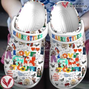 Premium Harry Style Music Crocs Crocband Clogs Shoes, Unique Gifts For Fans Style 1 - Vesles2014S