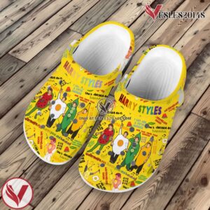 Premium Harry Styles Singer Music Crocs Crocband Clogs Shoes, Unique Gifts For Fans Style 2 - Vesles2014S 2