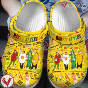 Premium Harry Styles Singer Music Crocs Crocband Clogs Shoes, Unique Gifts For Fans Style 2 - Vesles2014S