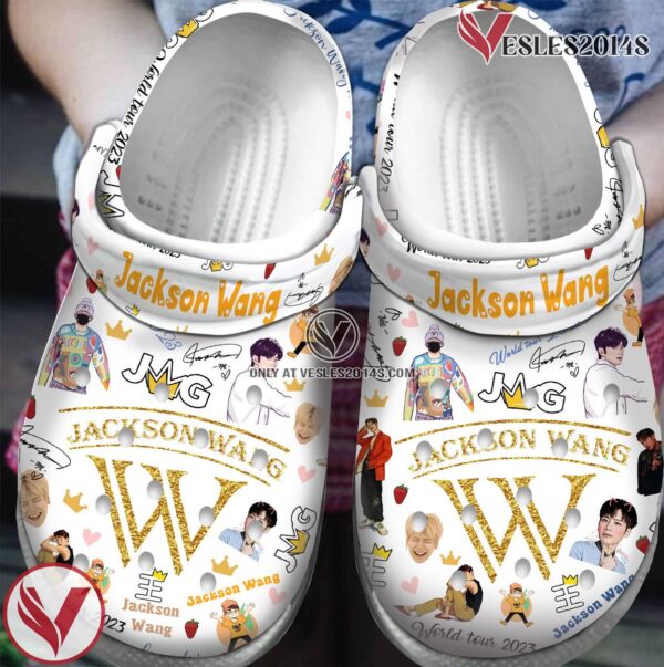 Premium Jackson Wang GOT7 Music Crocs Crocband Clogs Shoes, Unique Gifts For Fans - Vesles2014S