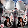 Premium Janet Jackson Music Crocs Crocband Clogs Shoes, Unique Gifts For Fans - Vesles2014S