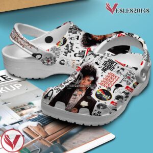 Premium Janet Jackson Music Crocs Crocband Clogs Shoes, Unique Gifts For Fans - Vesles2014S 2