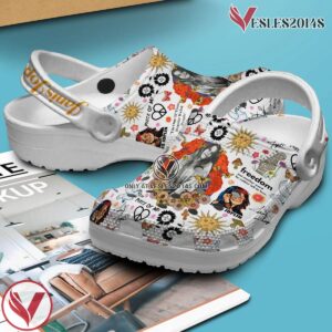 Premium Janis Joplin Music Crocs Crocband Clogs Shoes, Unique Gifts For Fans - Vesles2014S 2