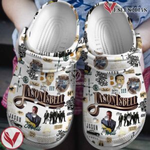 Premium Jason Isbell Music Crocs Crocband Clogs Shoes, Unique Gifts For Fans - Vesles2014S