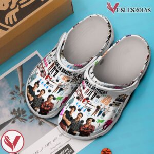 Premium Jonas Brother Music Crocs Crocband Clogs Shoes, Unique Gifts For Fans - Vesles2014S 2