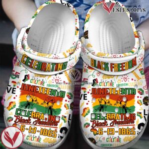 Premium Juneteenth Crocs Crocband Clogs Shoes For Men Women and Kids Style 3, Unique Gift From  Vesles2014S