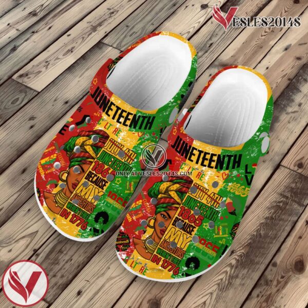 Premium Juneteenth Crocs Crocband Clogs Shoes For Men Women and Kids Style 4, Unique Gift From  Vesles2014S 2