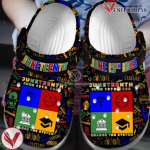 Premium Juneteenth Crocs Crocband Clogs Shoes For Men Women and Kids Style 6, Unique Gift From  Vesles2014S
