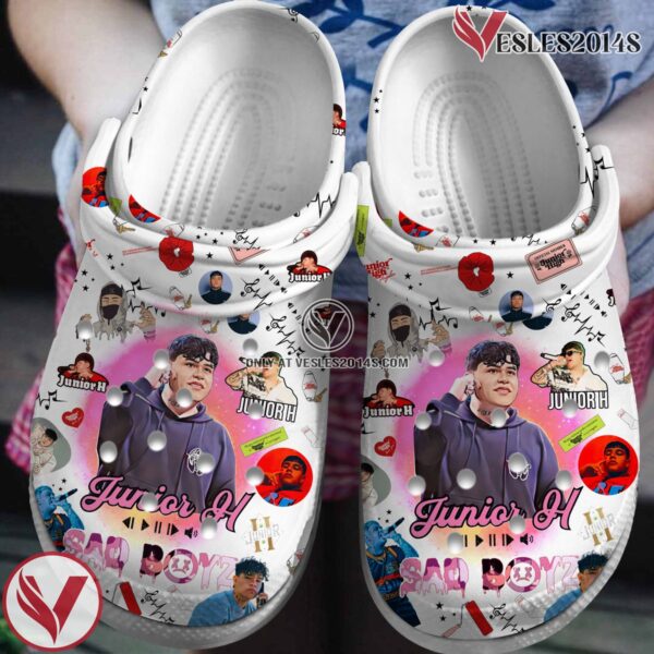 Premium Junior H Music Crocs Crocband Clogs Shoes, Unique Gifts For Fans Style 1 - Vesles2014S