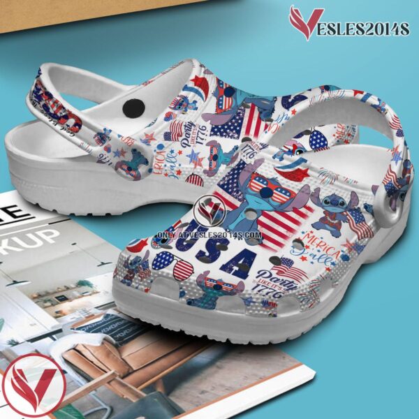 Premium Lilo And Stitch Cartoon Crocs Crocband Clogs Shoes Comfortable For Men Women and Kids Style 2, Unique Gift From  Vesles2014S 2
