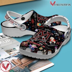 Premium Madonna Singer Music Crocs Crocband Clogs Shoes, Unique Gifts For Fans Style 1 - Vesles2014S 3