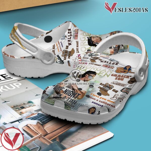 Premium Morgan Wallen Music Crocs Crocband Clogs Shoes, Unique Gifts For Fans Style 3 - Vesles2014S 2