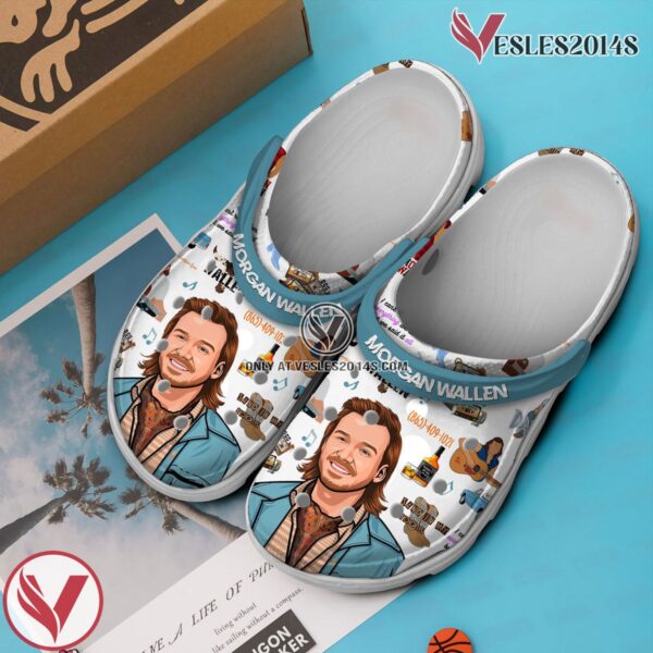 Premium Morgan Wallen Music Crocs Crocband Clogs Shoes, Unique Gifts For Fans Style 4 - Vesles2014S 3