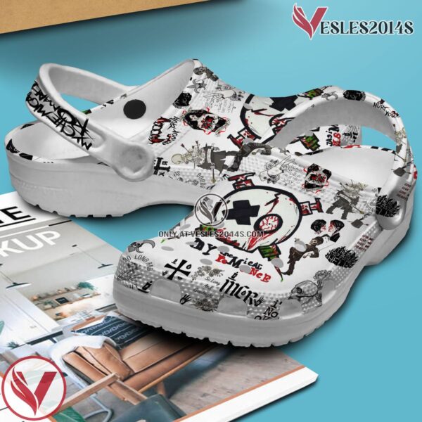 Premium My Chemical Romance Music Crocs Crocband Clogs Shoes, Unique Gifts For Fans - Vesles2014S 2