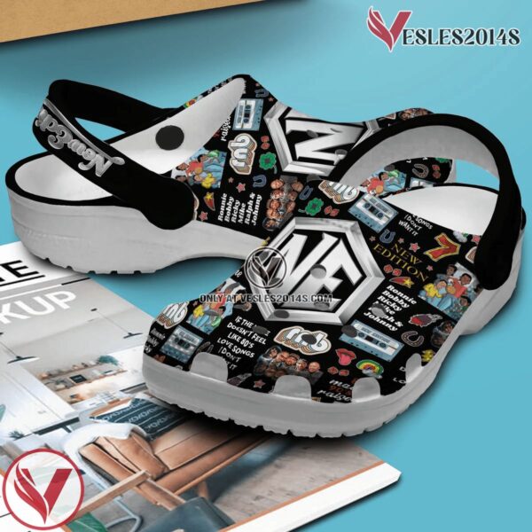 Premium New Edition Music Crocs Crocband Clogs Shoes, Unique Gifts For Fans - Vesles2014S 2