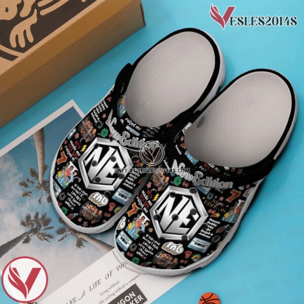 Premium New Edition Music Crocs Crocband Clogs Shoes, Unique Gifts For Fans - Vesles2014S 3