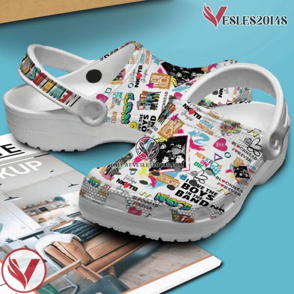 Premium New Kids On The Block Music Crocs Crocband Clogs Shoes, Unique Gifts For Fans Style 1 - Vesles2014S 2