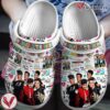 Premium New Kids On The Block Music Crocs Crocband Clogs Shoes, Unique Gifts For Fans Style 2 - Vesles2014S