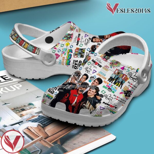 Premium New Kids On The Block Music Crocs Crocband Clogs Shoes, Unique Gifts For Fans Style 2 - Vesles2014S 2
