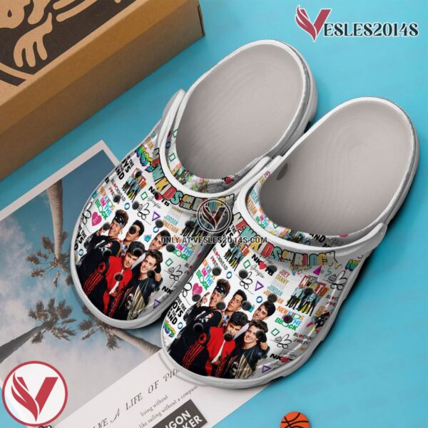 Premium New Kids On The Block Music Crocs Crocband Clogs Shoes, Unique Gifts For Fans Style 2 - Vesles2014S 3