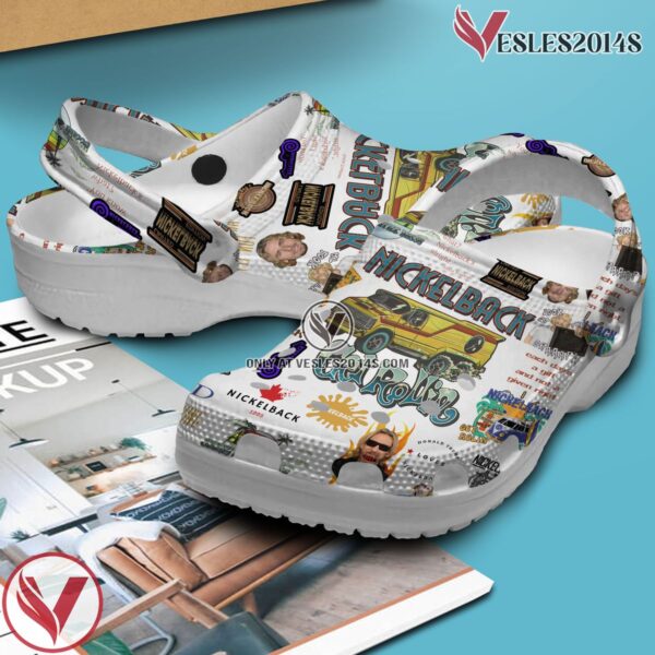 Premium Nickelback Music Crocs Crocband Clogs Shoes, Unique Gifts For Fans Style 2 - Vesles2014S 2