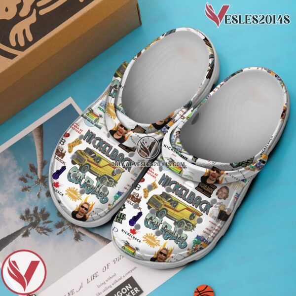 Premium Nickelback Music Crocs Crocband Clogs Shoes, Unique Gifts For Fans Style 2 - Vesles2014S 3