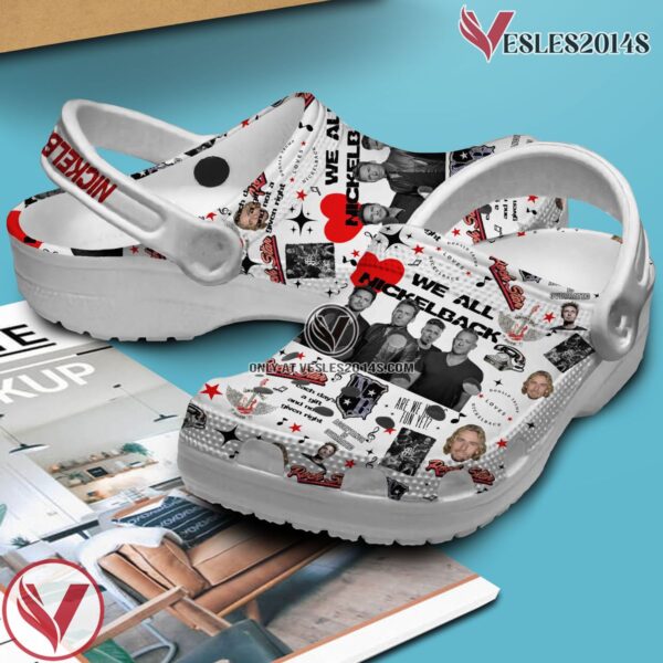 Premium Nickelback Music Crocs Crocband Clogs Shoes, Unique Gifts For Fans Style 3 - Vesles2014S 2