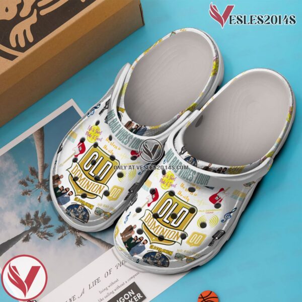Premium Old Dominion Music Crocs Crocband Clogs Shoes, Unique Gifts For Fans Style 1 - Vesles2014S 2