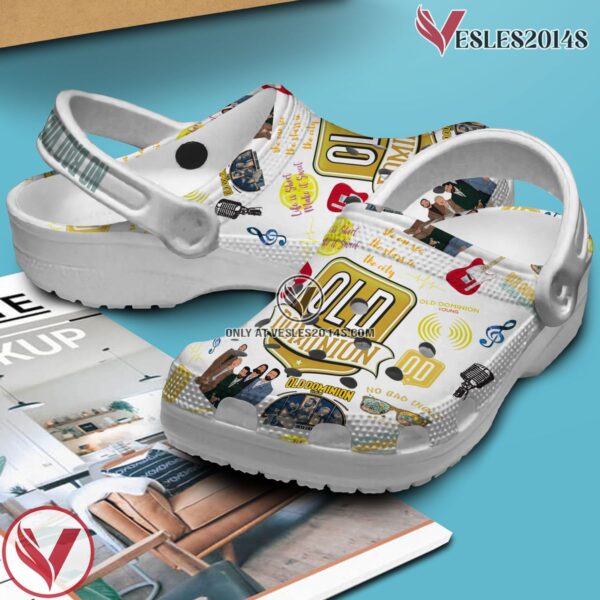 Premium Old Dominion Music Crocs Crocband Clogs Shoes, Unique Gifts For Fans Style 1 - Vesles2014S 3