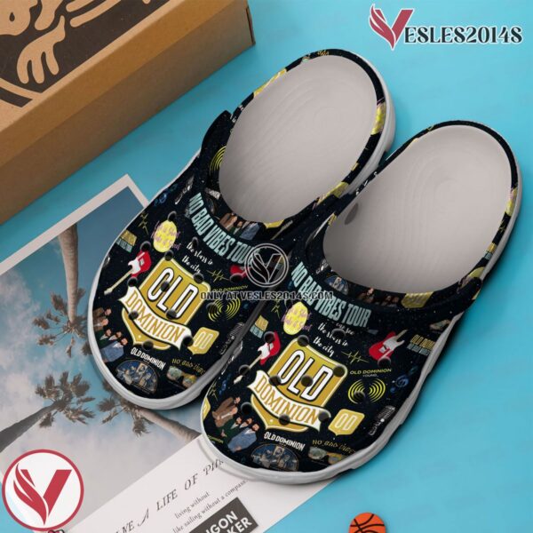 Premium Old Dominion Music Crocs Crocband Clogs Shoes, Unique Gifts For Fans Style 2 - Vesles2014S 2