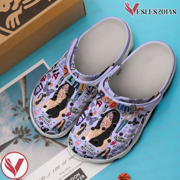 Premium Olivia Rodrigo Music Crocs Crocband Clogs Shoes, Unique Gifts For Fans Style 2 - Vesles2014S 2