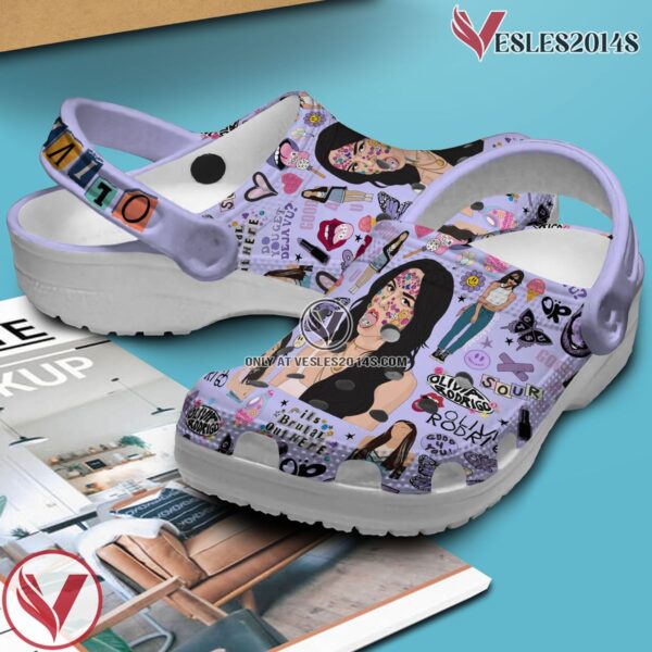 Premium Olivia Rodrigo Music Crocs Crocband Clogs Shoes, Unique Gifts For Fans Style 2 - Vesles2014S 3