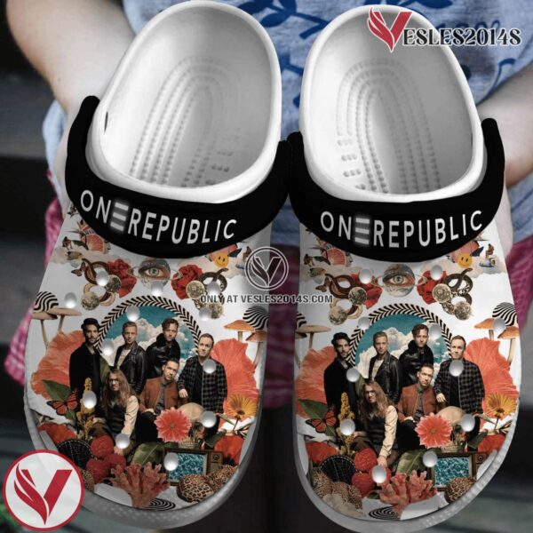 Premium OneRepublic Music Crocs Crocband Clogs Shoes, Unique Gifts For Fans - Vesles2014S