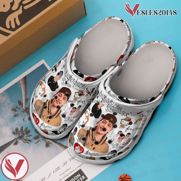 Premium Peso Pluma Music Crocs Crocband Clogs Shoes, Unique Gifts For Fans Style 3 - Vesles2014S 2