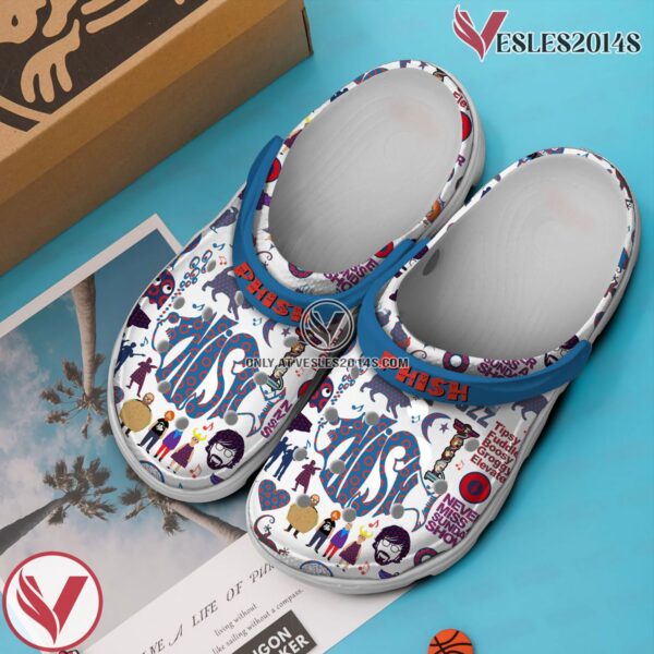 Premium Phish Music Crocs Crocband Clogs Shoes, Unique Gifts For Fans - Vesles2014S 4
