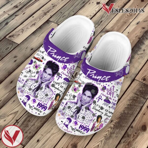 Premium Prince Music Crocs Crocband Clogs Shoes, Unique Gifts For Fans Style 1 - Vesles2014S 2