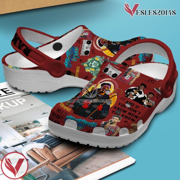 Premium Rakim Music Crocs Crocband Clogs Shoes, Unique Gifts For Fans Style 1 - Vesles2014S 2