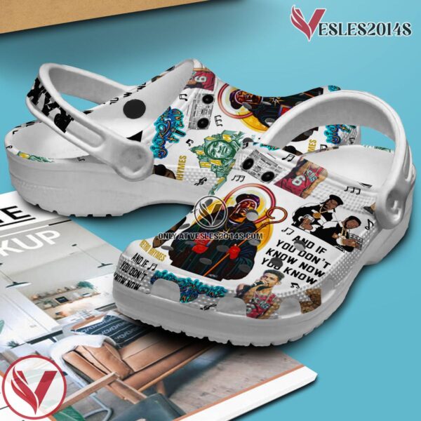 Premium Rakim Music Crocs Crocband Clogs Shoes, Unique Gifts For Fans Style 2 - Vesles2014S 2