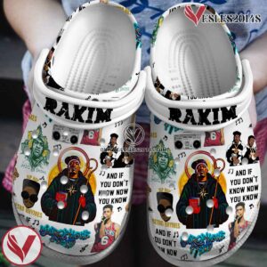 Premium Rakim Music Crocs Crocband Clogs Shoes, Unique Gifts For Fans Style 2 - Vesles2014S