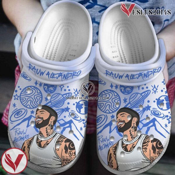 Premium Rauw Alejandro Music Crocs Crocband Clogs Shoes, Unique Gifts For Fans - Vesles2014S